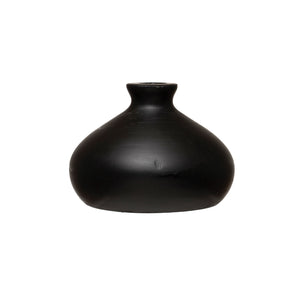 Ebony Wood Vase